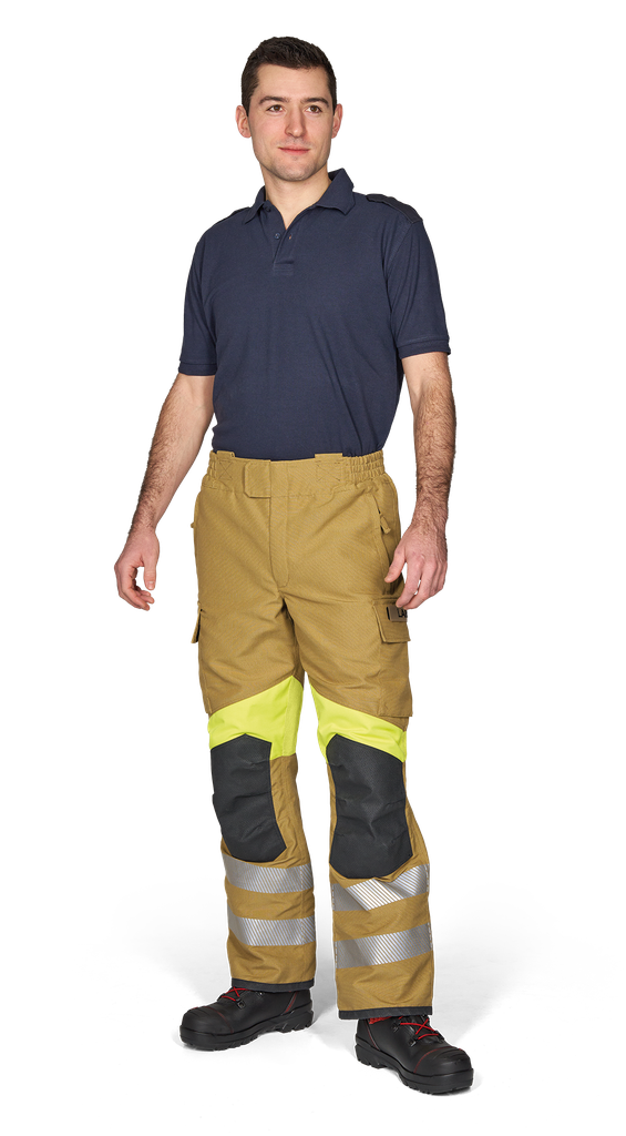 Protective trousers GAROS G10 TR gold/yellow