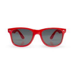 Lunettes de soleil rouges